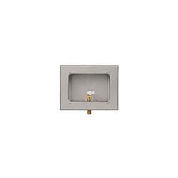 IPS® 88177 SS Ice Maker Outlet Box With Valve, 1/2 in Sweat