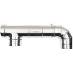 Lochinvar&reg; 100278058 MSC20024 6 in STAINLESS STEEL TEE