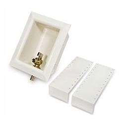 Uponor LF5955025 Ice Maker Box With Support Brackets, 1/2 in Valve