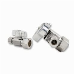 BrassCraft&reg; KT&trade; KTCR19X C Angle Ball Stop 1/4?Turn, 1/2 x 3/8 in Nominal