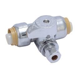 Sharkbite&reg; 24986 Tee Stop, 3/4 x 3/4 x 3/8 in Nominal