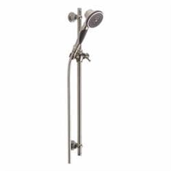 Delta&reg; 57021-SS Premium 3-Setting Slide Bar Hand Shower