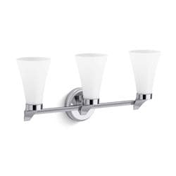 Kohler&reg; K-26848-SC03-CPL Simplice&reg; Three Light Sconces