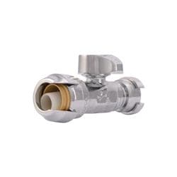 Sharkbite&reg; 23049-0000LF Straight Stop, 1/2 x 1/4 in Nominal