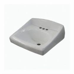 Sloan&reg; SS-3003 Lavatory Fixture Sink With Front Overflow, 20-3/4 in W x 8-1/4 in D x 12-1/4 in H