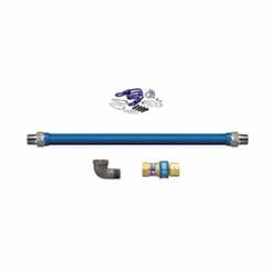 Dormont&reg; 0240116 1675BPQR48 Moveable Gas Appliance Connector With Restraining Device Kit, 3/4 in ID Dia, 48 in Length
