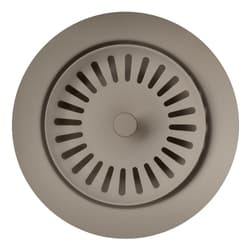 Blanco 240322 Color-Coordinated Basket Strainer, 4.6 in OAL, Metal, Truffle, Import