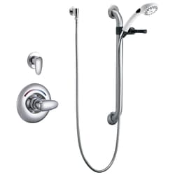 DELTA® T13H302-20 MultiChoice® Universal Shower Valve Trim, 1.5 gpm Flow Rate, Polished Chrome, Import