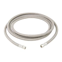 BrassCraft® Speedi Plumb® PLUS B0-120IM P, Flexible Braided Water Connector, 1/4 in