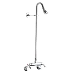 Outdoor Shower Company WMHC-756-CP Wall Mount Hot & Cold Shower