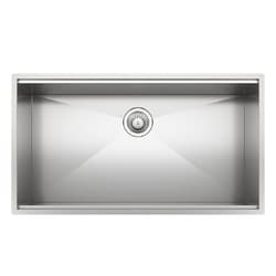 Foster 1339 660 Canova Undermount Sink 35 in x 20 in, Satin finish