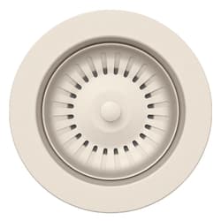 Blanco 203443 Disposal Flange, 4-1/2 in L, For Use With 3-1/2 in Drain Kitchen Sinks, Metal, Soft White, Import