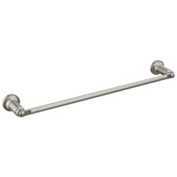 DELTA® 73518-SS Towel Bar, 18 in L Bar, 1.75 in OAH x 3.125 in OAD, Zinc, Import