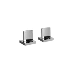 Graff® C14-VS-SN Sade/Targa/Luna Floor-Mounted Vessel Filler Handle Set - Deck-Mounted, Steelnox (Satin Nickel)
