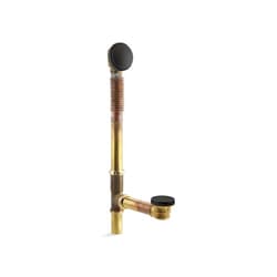 Kohler® K-7259-BL Clearflo Toe-Tap Bath Drain