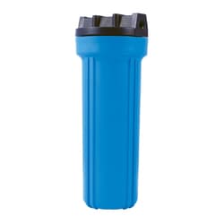 WATTS® 7100281 PWHP1034BPR 10 in Blue Housing and Black PR Cap with 3/4 in Port and Pressure Relief Valve