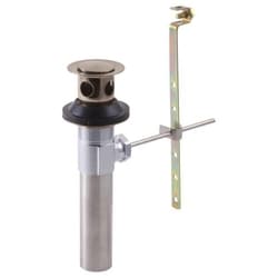 DELTA® RP38958SS Lavatory Drain Assembly With Metal Flange/Plastic Tail Piece and Without Lift Rod, Metal Drain, Import
