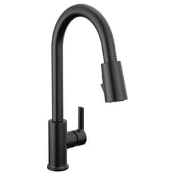 Peerless® P7912LF-BL Pull-Down Kitchen Faucet, 1.5 gpm Flow Rate, Matte Black, 1 Handles, 1 Faucet Holes, Spray/Aerated Stream/PowerRinse Function, Import