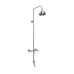 Outdoor Shower Company WMHC-445-FS-SS Wall Mount Hot & Cold Shower