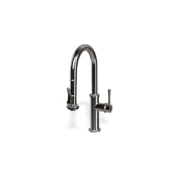 Graff® G-5130-LM67K-PNP Pull-Down Kitchen Bar/Prep with Chef's Pro Sprayer, Polished Nickel PVD