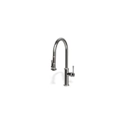 Graff® G-4130-LM67K-PN Pull-Down Kitchen Faucet with Chef's Pro Sprayer, Polished Nickel