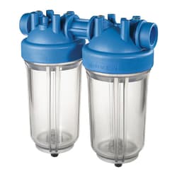 Atlas Filtri RA1702755 Housings With Plastic NPT Threads DP Big PS PM 10 Duo - 1” Npt In Ts, 10 In Suitable Housing