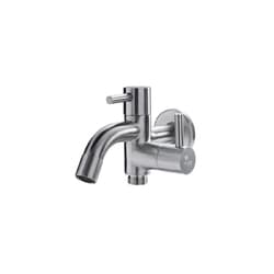 Outdoor Shower Company CAP-HBWS-4122-316 Wall Mount Single Supply Combo Faucet