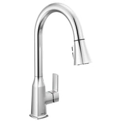 Peerless® P7971LF Ezra™ Pull-Down Kitchen Faucet, 1.5 gpm Flow Rate, Swivel Spout, Chrome, 1 Handles, Import