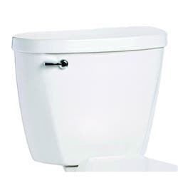 Mansfield® 386 RH WH Summit™ Tank and Cover Only With Trip Lever