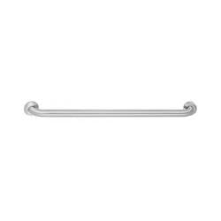 Bradley® BradEX® 8320-001240 Standard Heavy-Duty Grab Bar, 24 in L x 1-1/4 in Dia, Stainless Steel