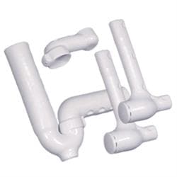 IPS® 103-EZ Fast Fit Undersink Piping Cover One 5" Offset Tailpiece Wheelchair Strainer Cover