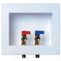 IPS® 85630 Dual Drain Outlet Box With Single Lever Valve, 1/2 in Sweat