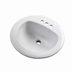 Gerber® Maxwell® G0012884CH Self-Rimming Bathroom Sink With Concealed Front Overflow