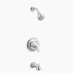 Sterling® TS24820-4G-CP Valton® Bath/Shower Faucet Trim Set, 1.75 gpm Shower