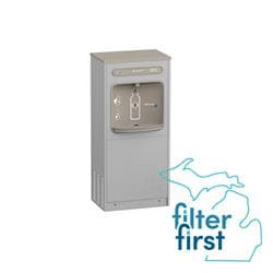 Elkay® DSSBF8S Enhanced ezH2O® Floor Standing Bottle Filling Station Filtered Refrigerated