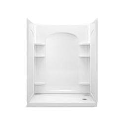 Sterling® 72180126-0 Ensemble™ 3-Piece Drain Shower, 60 in L x 32 in W x 75-3/4 in H