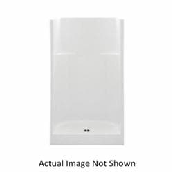 Aquatic 1423C-WH Everyday 1-Piece Shower Stall Without Seat, 42 in L x 34 in W x 72 in H