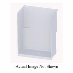 Aquatic 1603TSC-WH Everyday Shower Stall, 60 in W x 77 in H