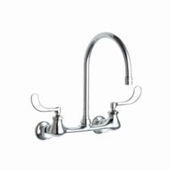 Chicago Faucet® 631-GN8AE35ABCP Hot and Cold Water Sink Faucet