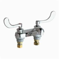Chicago Faucet® 802-VE2805-317ABCP Hot and Cold Water Sink Faucet