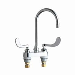 Chicago Faucet® 895-317GN2AE72XKAB Hot and Cold Water Sink Faucet