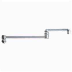 Chicago Faucet® DJ18JKABCP Double Jointed Swing Spout, 17-3/4 in L x 2-1/4 in H Size