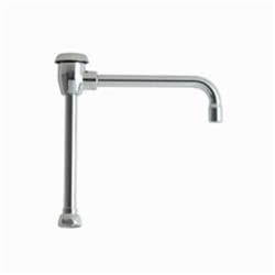 Chicago Faucet® GN8BVBJKABCP Rigid/Swing Gooseneck Spout With Atmospheric Vacuum Breaker