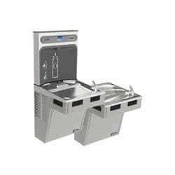 Elkay® EMABFTLDDWSLK ezH2O® Bottle Filling Station with Mechanically Activated Bi-Level ADA Cooler Non-Filtered Non-Refrigerated