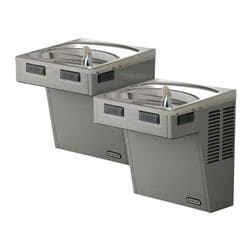 Elkay® EMABFTLDDLC Wall Mount Mechanical Activation Bi-level ADA Cooler Non-filtered Non-refrigerated