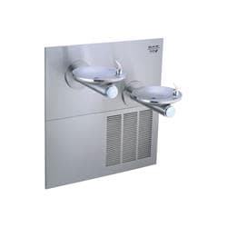 Elkay® LRPBGRNMV28K SwirlFlo® Bi-level High Efficiency ADA Fountain with Mounting Frame and Vandal Resistant Bubbler Filter