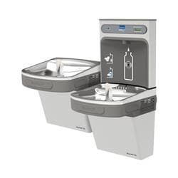 Elkay® EZSTLG8WSSK ezH2O® Bottle Filling Station & Versatile Bi-Level ADA Cooler High Efficiency Non-Filter