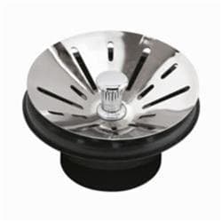Elkay® LKDS99 3-1/2" Garbage Disposal Stopper / Strainer for use with Perfect Drain®, Chrome For Use With: InErator Disposal