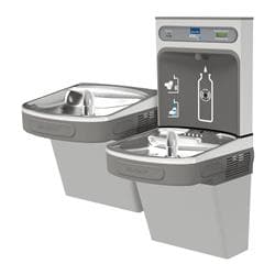 Elkay® LZSTL8WSVRLK ezH2O® Bottle Filling Station with Versatile Bi-Level ADA Cooler Filter