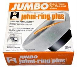 Hercules® 90241 Johni-Ring® Plus Wax Gasket With Plastic Horn, 3 or 4 in
